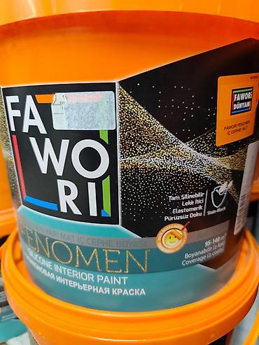 Силиконовая краска: Интерьерные краски FAWORI - Линейка: FENOMEN (силиконовая интерьерная — 10