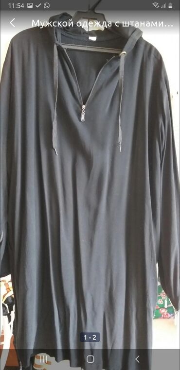турецкая рубашка: Рубашка XL (EU 42), цвет - Черный