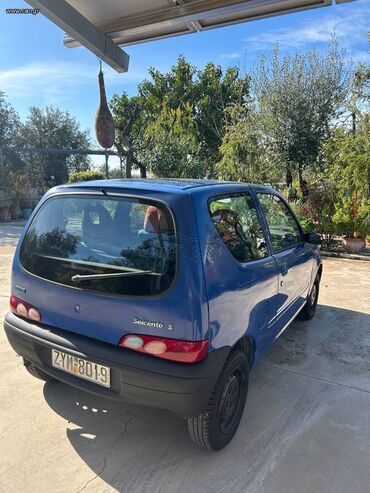 Fiat: Fiat Seicento: 1.1 l. | 2002 έ. 156000 km. Χάτσμπακ — 3