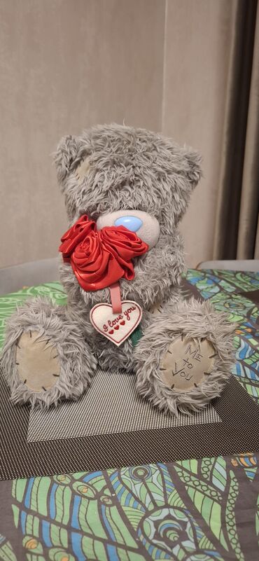 Oyuncaqlar: Bu original Teddy Bear "Me to You " ayısı oyuncağı boz rəngli, yumşaq