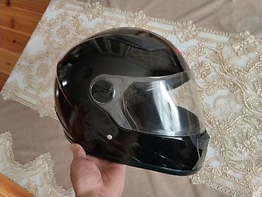 moto 80cc: Tam ölçülü moto dəbilqə – qapalı (full-face) model Xüsusiyyətlər: - — 3