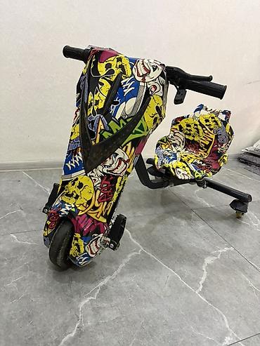 triko dest: Elektrik drift skuter – oturacaqlı, 3 təkərli model - Rəngarəng — 1
