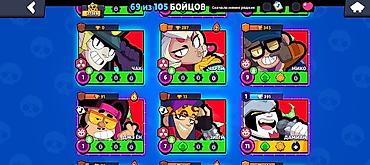 Другие игры и приставки: Аккаунт Brawl Stars с хорошим прогрессом. Характеристики по — 4
