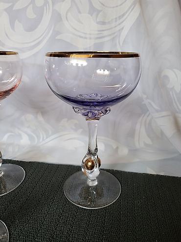 Case kristal,rucni rad Bohemija za vino 1950g +. Case na lalafo.rs — 9 Case kristal,rucni rad Bohemija za vino 1950g +. Case — 9