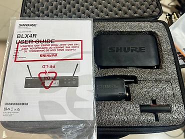usta çantası: Shure SM Digital Wireless System – Headset komplekti Peşəkar səhnə və — 1