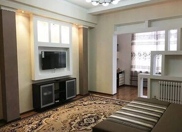 квартира азия молл в Кыргызстан | Долгосрочная аренда квартир: 1 комната, 51 м², Элитка, 3 этаж, Центральное отопление