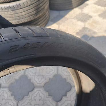 245: Шины 245 / 40 / R 21, Лето, Б/у, Пара, Легковые, Pirelli — 3
