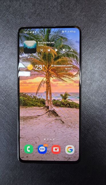 iphone 6 plus qiymeti islenmis: Samsung Galaxy A51, 128 GB, rəng - Göy, Sensor, Barmaq izi, İki sim kartlı