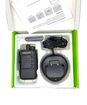 di box: Рация Kenwood с зарядной станцией Компактная портативная рация для — 4