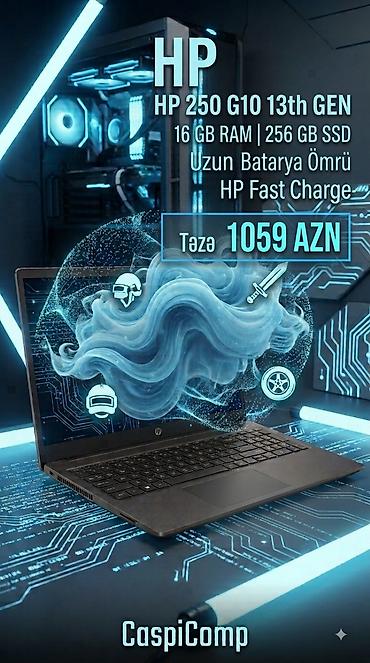hp 22es: HP 250 G10 (13th Gen) noutbuk - Prosessor: Intel 13-cü nəsil - — 1