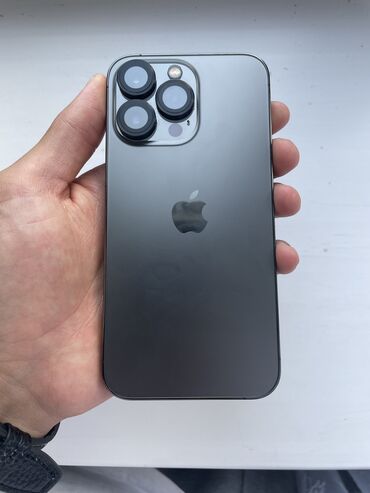 ноутбуки апл: IPhone 13 Pro, Б/у, 256 ГБ, Black Titanium, Защитное стекло, Чехол, 84 %