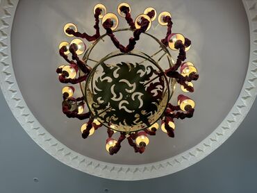 led işığ: Çılçıraq, 10 və daha çox lampa, Metal