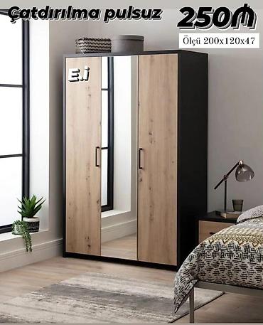 divan açilan: Yeni, 3 qapılı, Güzgülü, Açılan, Düz dolab — 1