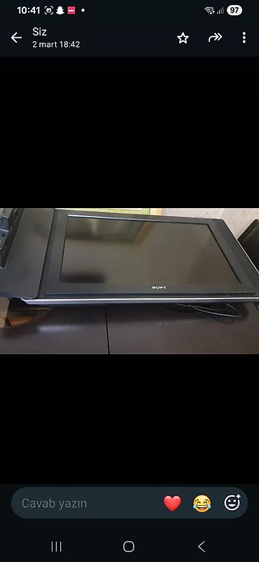 televizor soni: Sony brendinə məxsus masaüstü televizor/monitor. Xüsusiyyətlər: - — 2