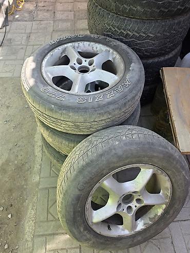 Колеса в сборе 225 / 65 / R 17, Всесезонная, Б/у, Комплект, Легковые, Литые, отверстий - 5