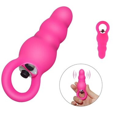 вибромассажер ручной: Анальная пробка с вибрацией Секс игрушки, интим товары, сексшоп