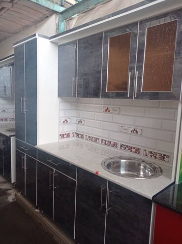 Кухонные шкафы: Кухонные гарнитуры Кухонные гарнитуры новые Ширина 2м Высота 2м — 6