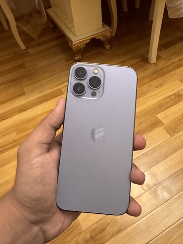 айфон 13 про макс: IPhone 13 Pro Max, 256 ГБ, Sierra Blue, С документами, Face ID, Беспроводная зарядка