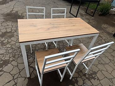 study table: Кухонный стол и стул, Новый — 8