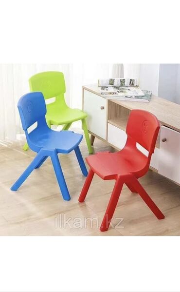 пластиковый детский столик и стульчик: Детские стулья Для девочки, Для мальчика, Новый