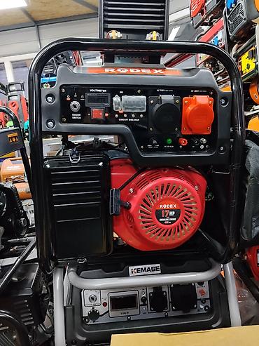 Бензиновый генератор RODEX RDX97000E3DA Основные характеристики: -