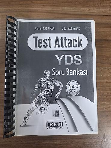 Testlər: Test Attack YDS Soru Bankası – 3500 sual Türkcə - ingiliscə vəsait — 2