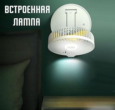 Другая бытовая техника: Беспроводной вентилятор аккумуляторный Folding Fan FF-996 Современный — 4