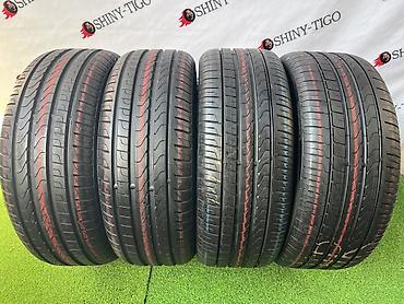 Шины 225 / 45 / R 18, Лето, Б/у, Комплект, Легковые, Pirelli