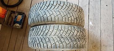 mishlen: Продаются 2 зимние шипованные шины Michelin. Характеристики: - Бренд — 1