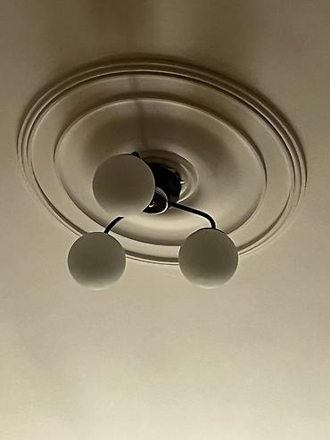 kar kuresi: Çılçıraq, 3 lampa, Metal — 2