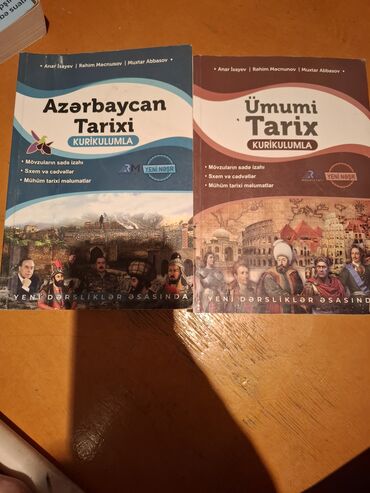 8 sinif umumi tarix kitabi: Anar isayev tarix qayda kitabı ikisi birlikde 14 man ayrılıqda 8 man