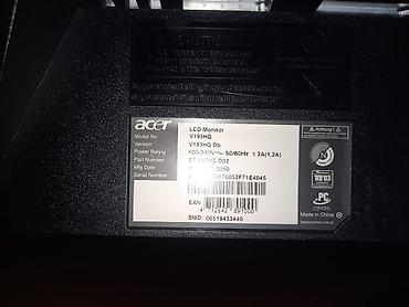 двд монитор: Монитор, Acer, Б/у, LCD, 18" - 19" — 3