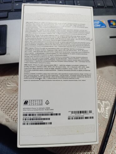 Apple iPhone: Apple iPhone iPhone 14, 128 GB, Midnight, Face ID — 8