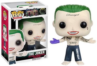 детский красовки: Funko Pop - The Joker (SUICIDE SQUAD) DC P.s. немного помятая