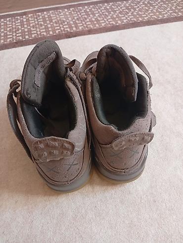 fly london obuca: Patike – košarkaški stil, tamno-smeđe Air Jordan,retro 4 - Visok model — 5