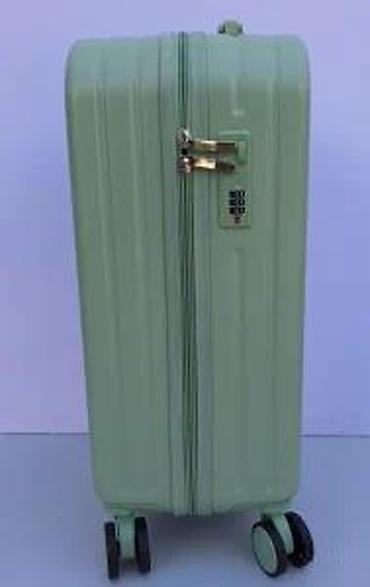 Putni koferi i torbe: Tvrdi kofer na točkiće – dečiji/teen model, mint zelena boja - — 16