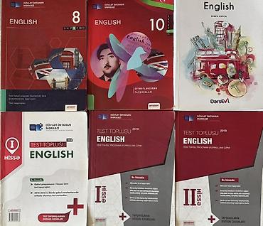 Məhsul: İngilis dili üzrə test toplusu. Tərkib: - Dövlət İmtahan