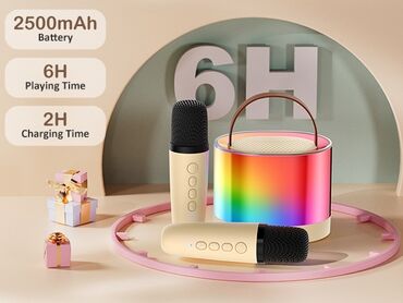 Zvučnici i stereo sistemi: Karaoke Bluetooth Rgb Prenosni Zvucnik D23 Karaoke mašina ima odličan — 13