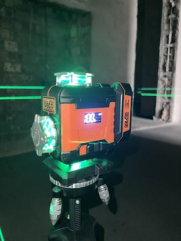 яркие: Лазерный уровень DEKO DZL-700 (зеленый луч) в фирменном ударопрочном — 4