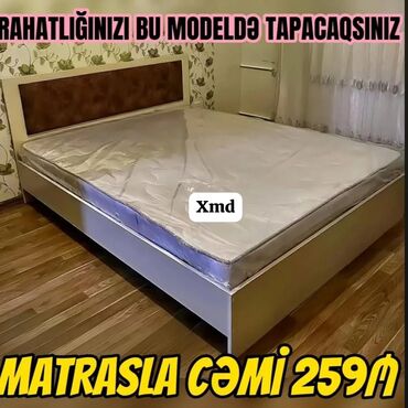 стол из массива дерева: İkinəfərlik çarpayı