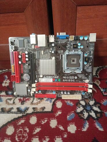 купить системный блок для компьютера: Материнская плата, Biostar, LGA775, Micro-ATX, Для ПК