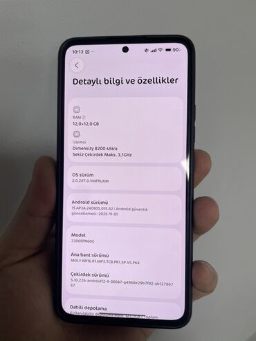 Xiaomi: Xiaomi 13T, 256 GB, rəng - Qara, 
 İki sim kartlı — 2