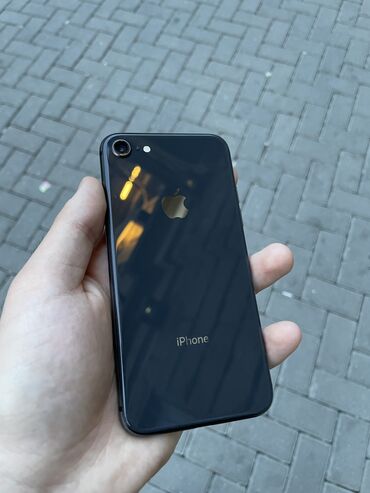 Apple iPhone: IPhone 8, 64 ГБ, Space Gray, Отпечаток пальца