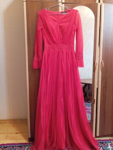 qırmızı don: Вечернее платье, Макси, S (EU 36)