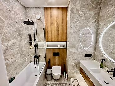 2 8: 3 комнаты, 120 м², Асанбай мкр Элитка, 7 этаж, Дизайнерский ремонт — 8