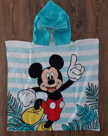 Ostale dečije stvari: Pončo peškir 
Cena: 1499 dinara
60*60 cm — 13