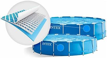 Бассейны: 305/76см. Intex 28202 Каркасный бассейн Metal Frame, 4485л, фил.-насос — 6