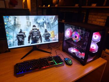 игровой компьютер баку: 🔥 Ultra Güclü Gaming Komputer + 24″ FHD 240Hz RAMPAGE Monitor 🔥 💻