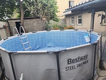 Бассейны: Каркасный бассейн Bestway Steel Pro Max - Форма: круглый — 1