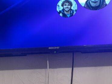 держатель телевизор: Телевизор BEKO HD - Диагональ ориентировочно 32–40" (по фото) -